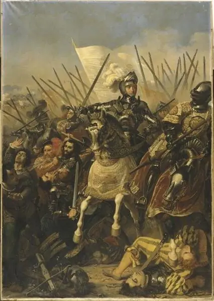 Battle of Agnadel, 14th May 1509, by Pierre-Jules Jollivet