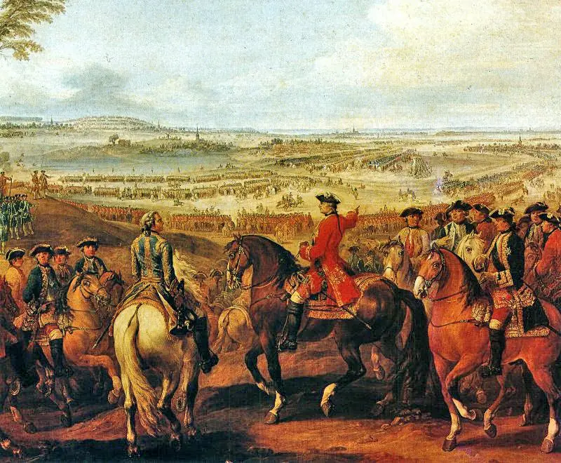 The Battle of Lauffeldt, by Pierre L'Enfant