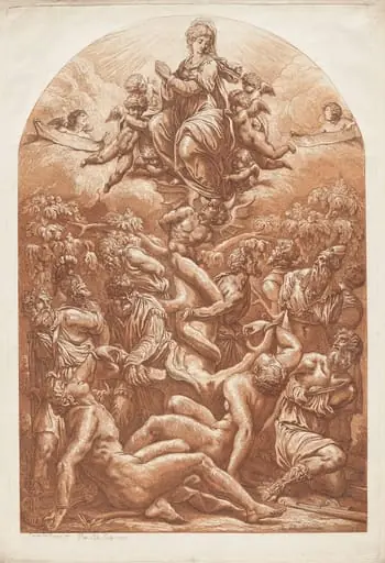 Allegory of Conception or Allegory of Redemption, by Pierre Lelu