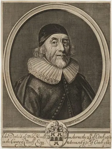 John Dethick, by Pierre Lombard
