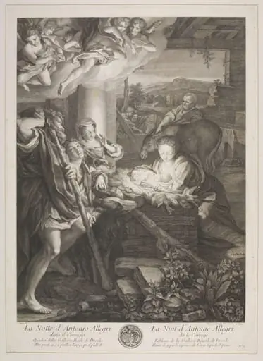 The Nativity, by Pierre Louis de Surugue