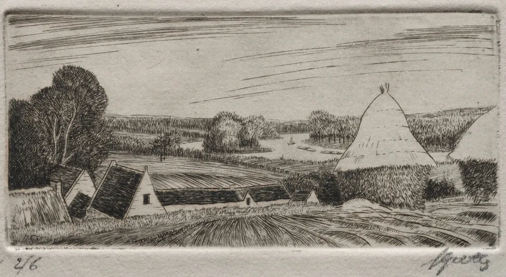 Brebant Farm, by Pierre Louis Gatier, 1912