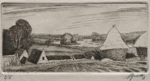 Brebant Farm, by Pierre Louis Gatier