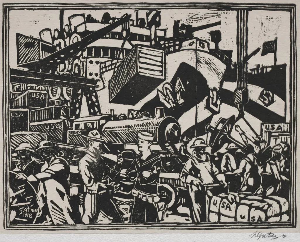 St. Nazaire, by Pierre Louis Gatier, 1918