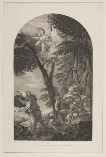Martyrdom of St. Peter the Dominican, by Pierre Louis Henri Laurent