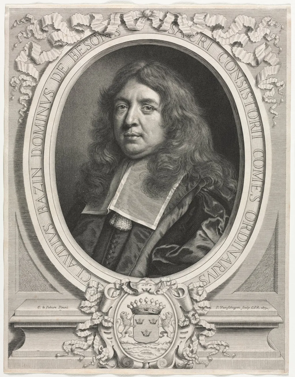 Bazin de Besons, Claude, by Pierre Louis van Schuppen, 1673
