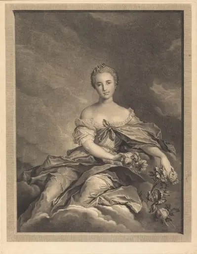 Flore a son lever, by Pierre Maleuvre