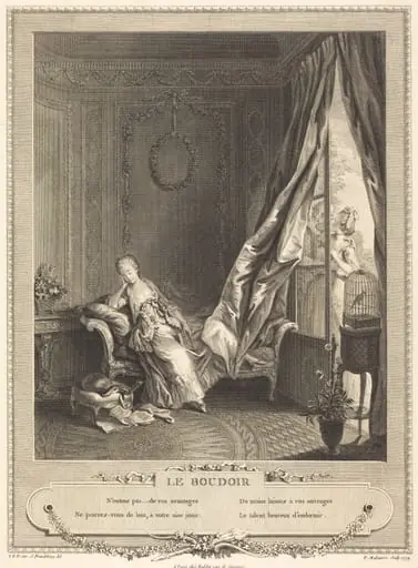 Le boudoir, by Pierre Maleuvre
