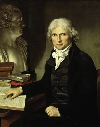 Portrait of Xavier Bichat, by Pierre-Maximilien Delafontaine, 1800