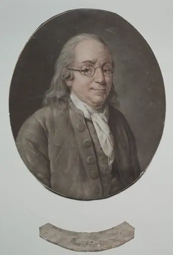 Benjamin Franklin, by Pierre-Michel Alix