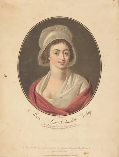 Charlotte Corday, by Pierre-Michel Alix