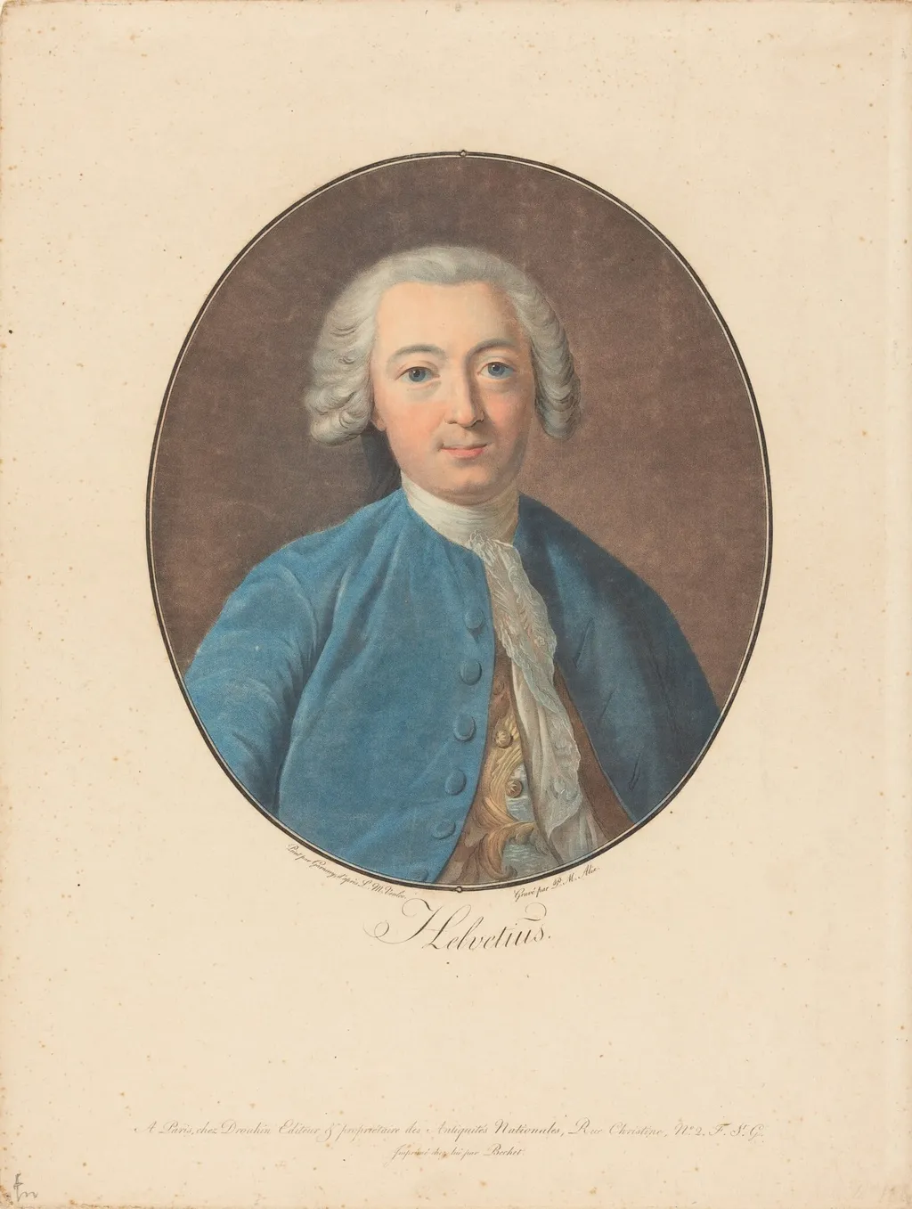 Helvétius, by Pierre-Michel Alix, paint, 1793