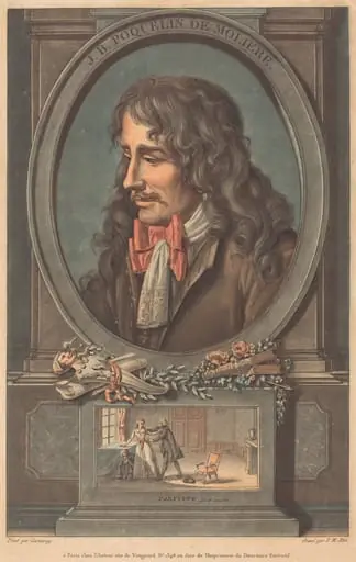 J. B. Poquelin de Molière, by Pierre-Michel Alix