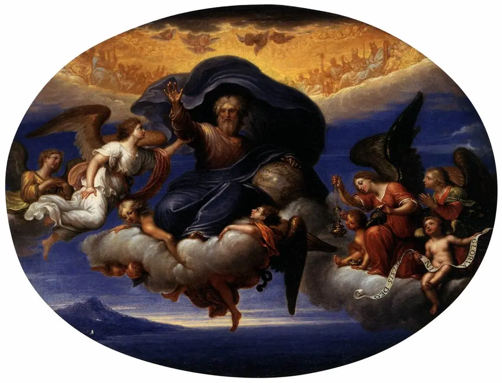 God the Father, by Pierre Mignard I