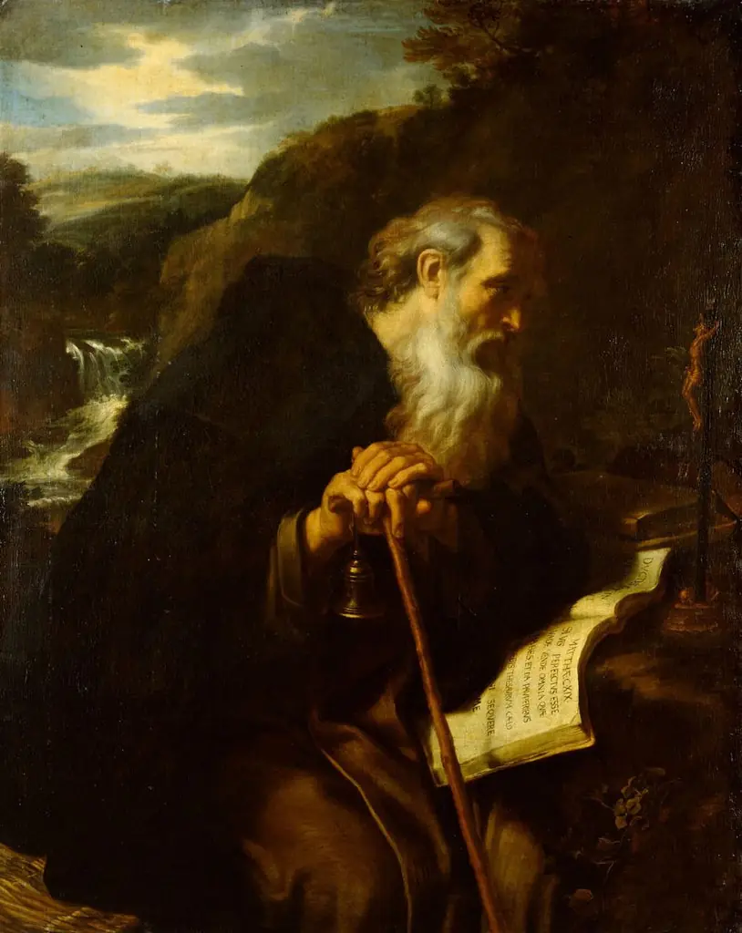 Hl. Antonius, by Pierre Mignard I