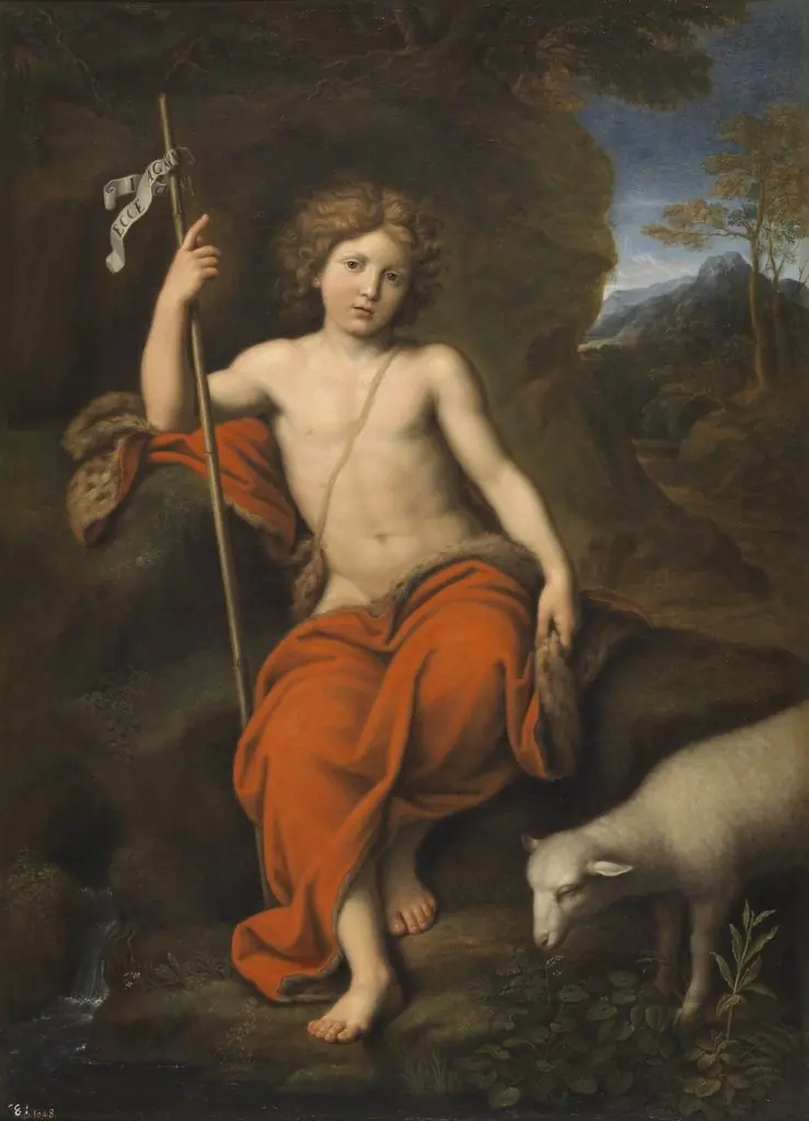 Saint John the Baptist, by Pierre Mignard I