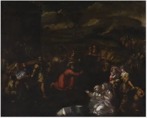 The Way to Calvary, by Pierre Mignard I