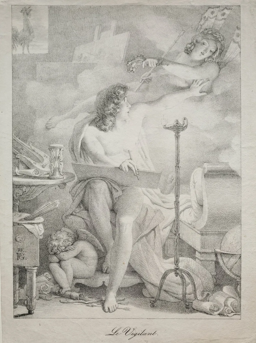 The Vigil, by Pierre-Narcisse Guérin, 1816