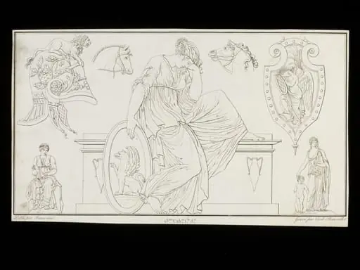 Fragments d'Architecture, Sculpture et Peinture dans le Style antique, by Pierre-Nicolas Beauvallet