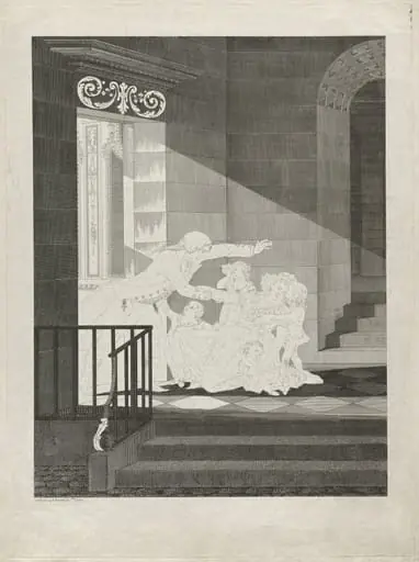 Révolution, Famille désespérée, by Pierre Nicolas Ransonnette