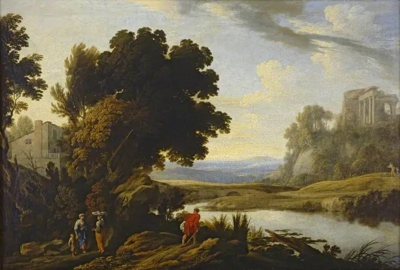 Landscape in the Roman Campagna, by Pierre Patel