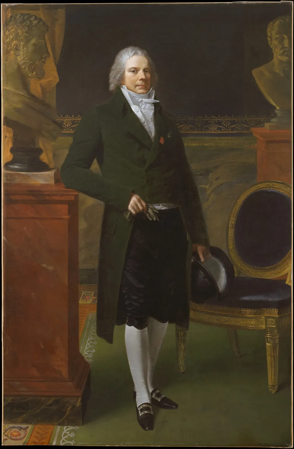 Charles Maurice de Talleyrand Périgord (1754–1838), Prince de Bénévent, by Pierre Paul Prud'hon, oil, 1817