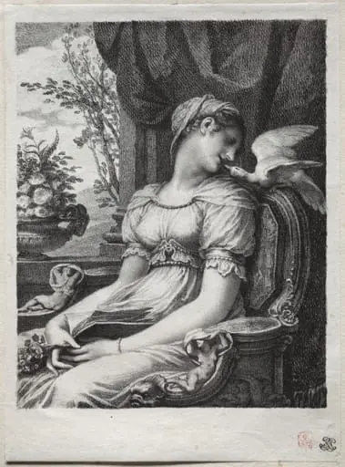Meditation, by Pierre Paul Prud'hon