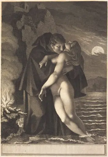 Phrosine and Melidore, by Pierre Paul Prud'hon