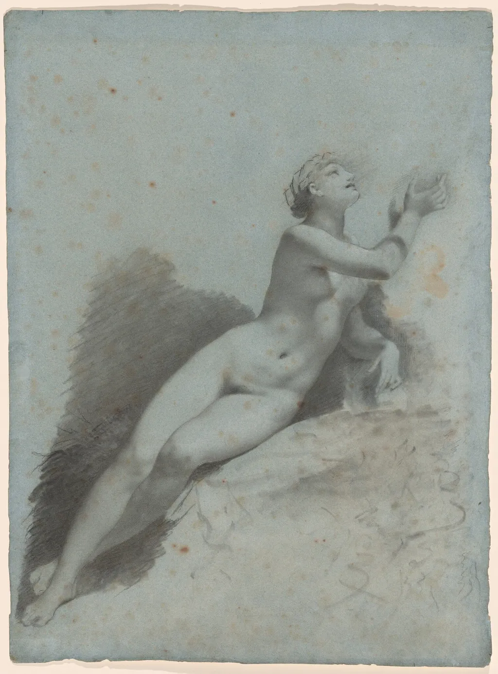 Venus, by Pierre Paul Prud'hon, chalk, 1811