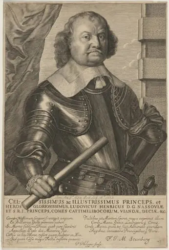 Louis Henry of Nassau, by Pierre Philippe