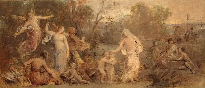 Allegory of Life, by Pierre Puvis de Chavannes