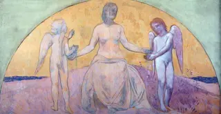 Charity: A Sketch, by Pierre Puvis de Chavannes
