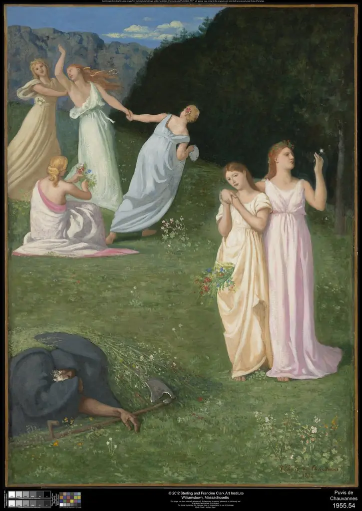 Death and the Maidens, by Pierre Puvis de Chavannes