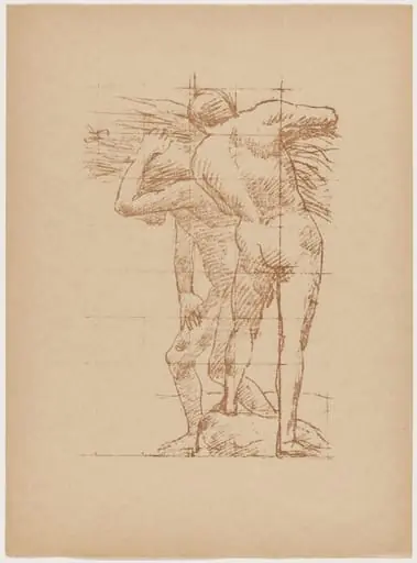 Étude, by Pierre Puvis de Chavannes
