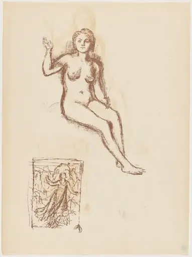 Etude, by Pierre Puvis de Chavannes