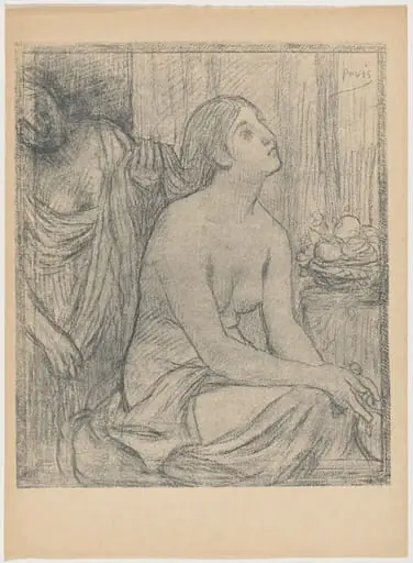 La toilette, by Pierre Puvis de Chavannes