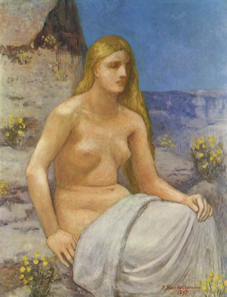 Mary Magdalene, by Pierre Puvis de Chavannes