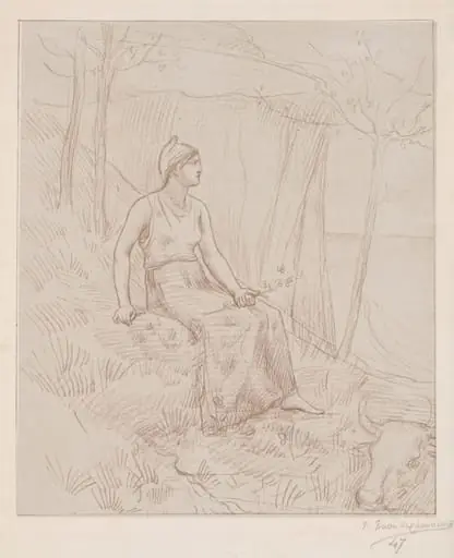 Normandy, by Pierre Puvis de Chavannes