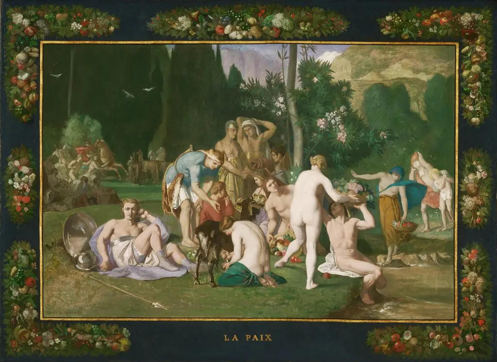 Peace, by Pierre Puvis de Chavannes