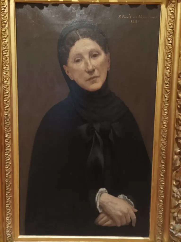 Portrait de Mme Puvis de Chavannes, née Princesse Cantacuzène, by Pierre Puvis de Chavannes