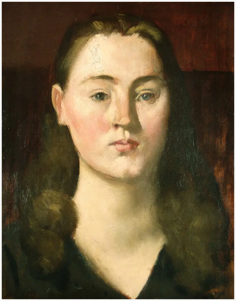 Retrato de la Baronesa Lefèvre, by Pierre Puvis de Chavannes