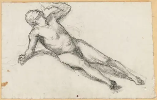 Study for The War, by Pierre Puvis de Chavannes