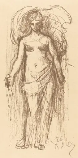 Study of a Woman (Abundance), by Pierre Puvis de Chavannes