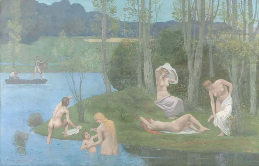 Summer, by Pierre Puvis de Chavannes, unspecified, 1891