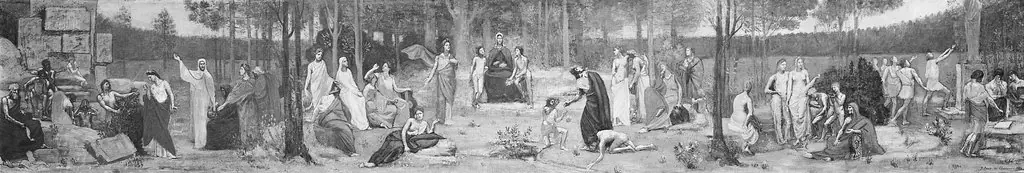 The Allegory of the Sorbonne, by Pierre Puvis de Chavannes
