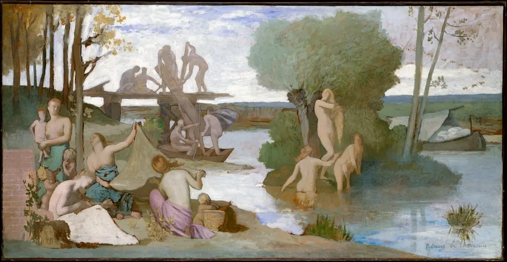 The River, by Pierre Puvis de Chavannes