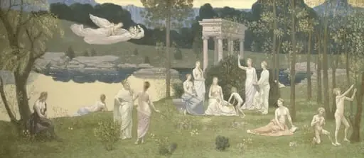 The Sacred Grove, Beloved of the Arts and the Muses, by Pierre Puvis de Chavannes