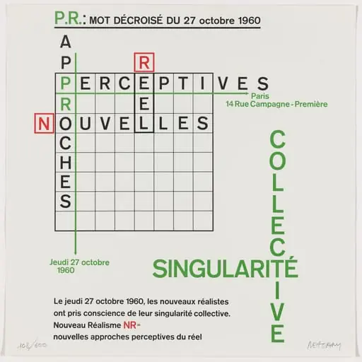Untitled, by Pierre Restany