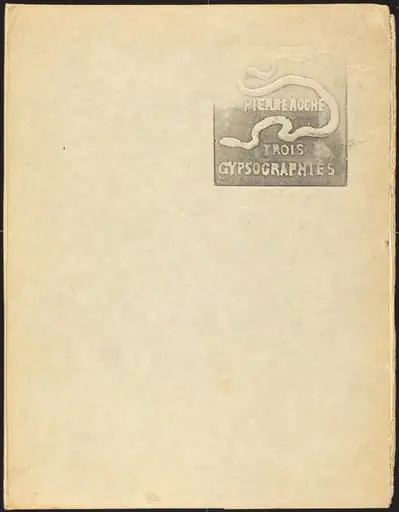 Cover Design, by Pierre Roche
