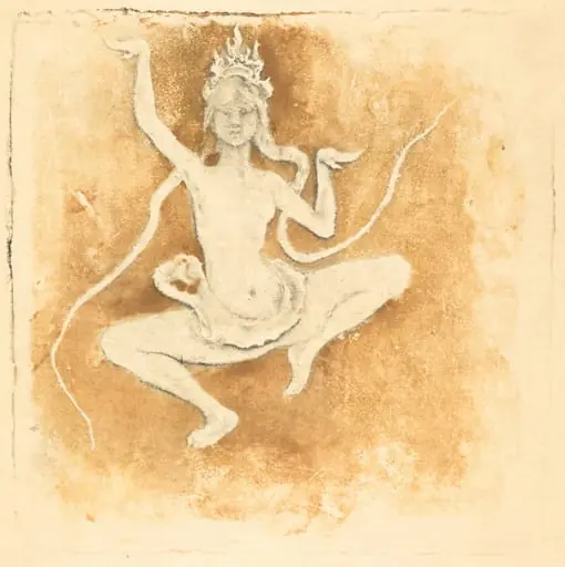 Danseuse Cobodgienne (Cambodian Dancer), by Pierre Roche